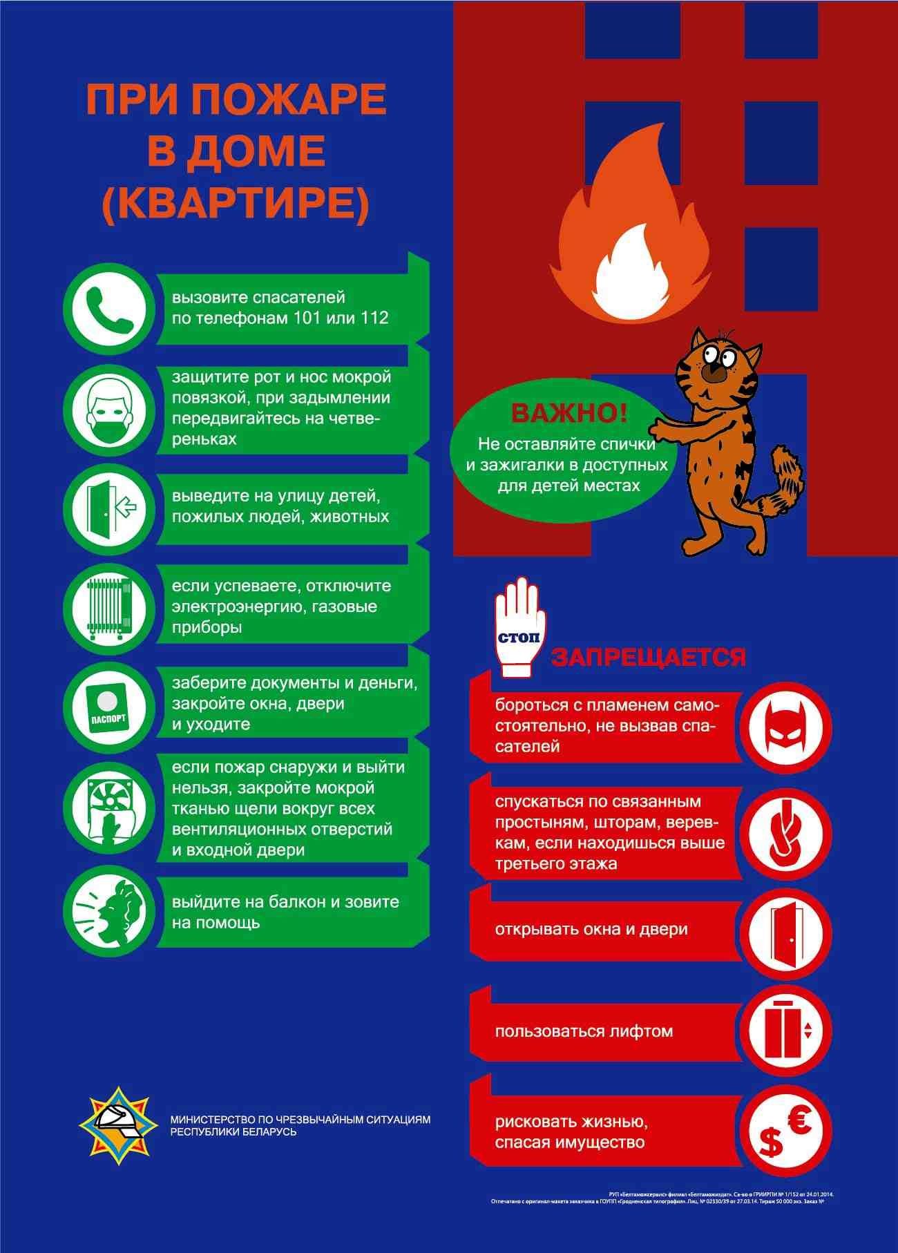 Пожарная безопасность - Дошкольный центр развития ребенка № 11 г.Гродно